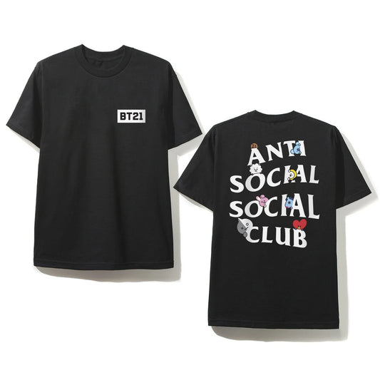 Anti Social Club" Exclusive Peekaboo T-Shirt