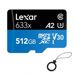Lexar 633x Micro SD Cards: Various Capacities, High Speed